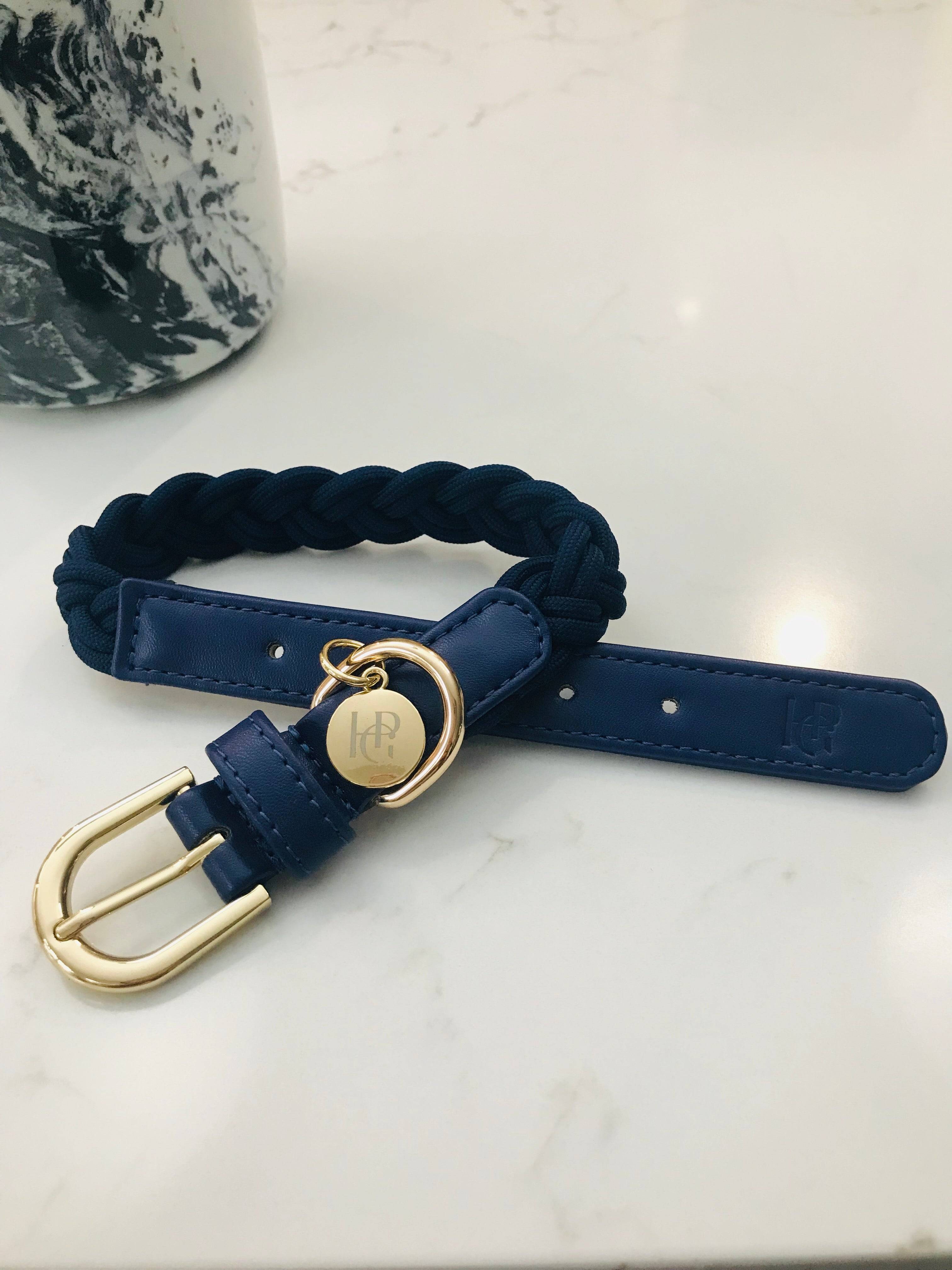 Dog Collar Indigo Blue