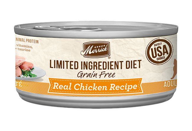 Merrick Limited Ingredient Diet Grain Free Chicken Wet Cat Food (5oz)