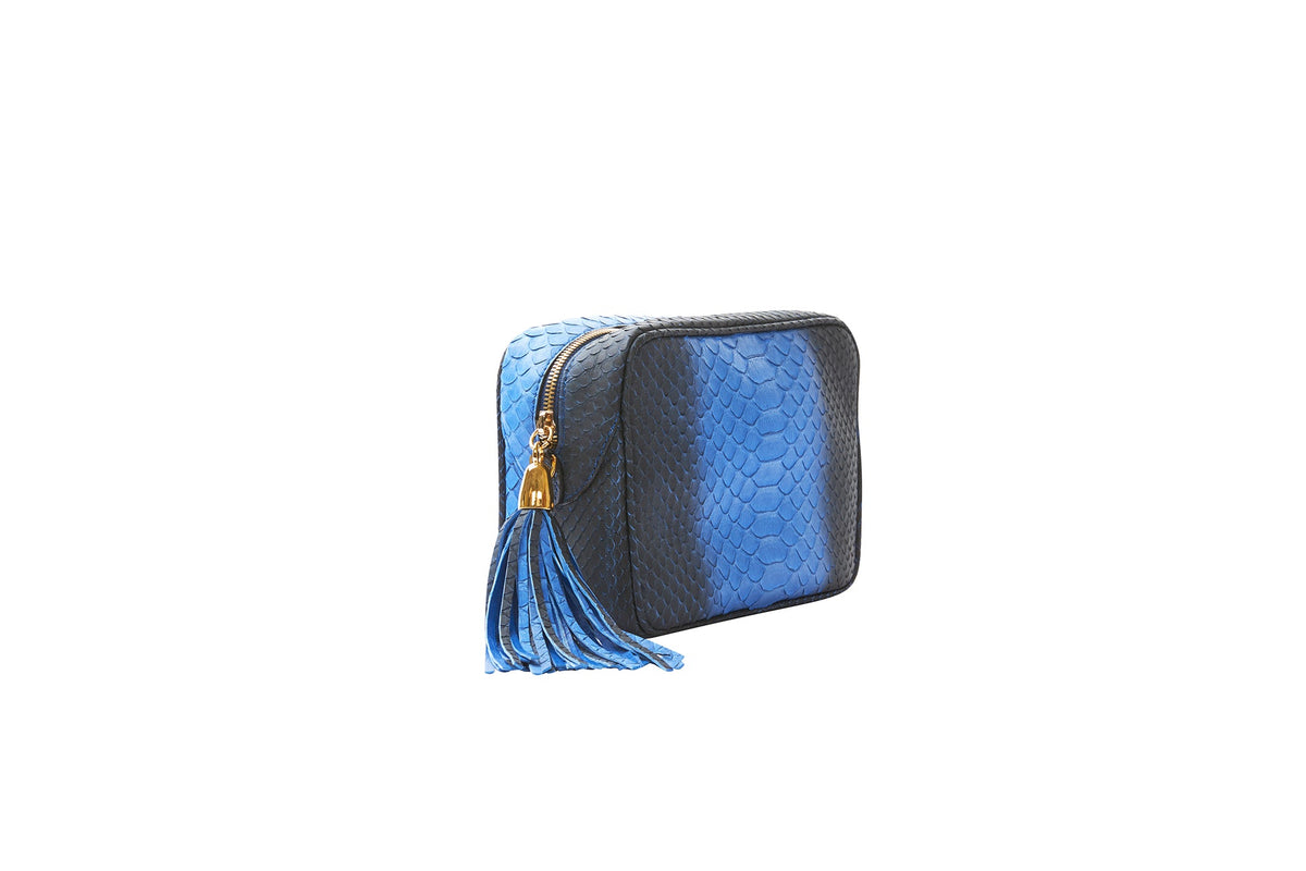 Allysa Payne Python Clutch Bag