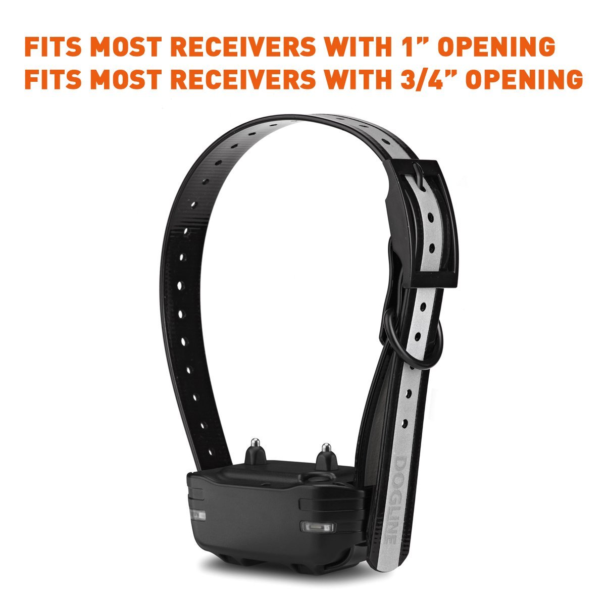 Dogline BioThane E-Collar Replacement Reflective Strap
