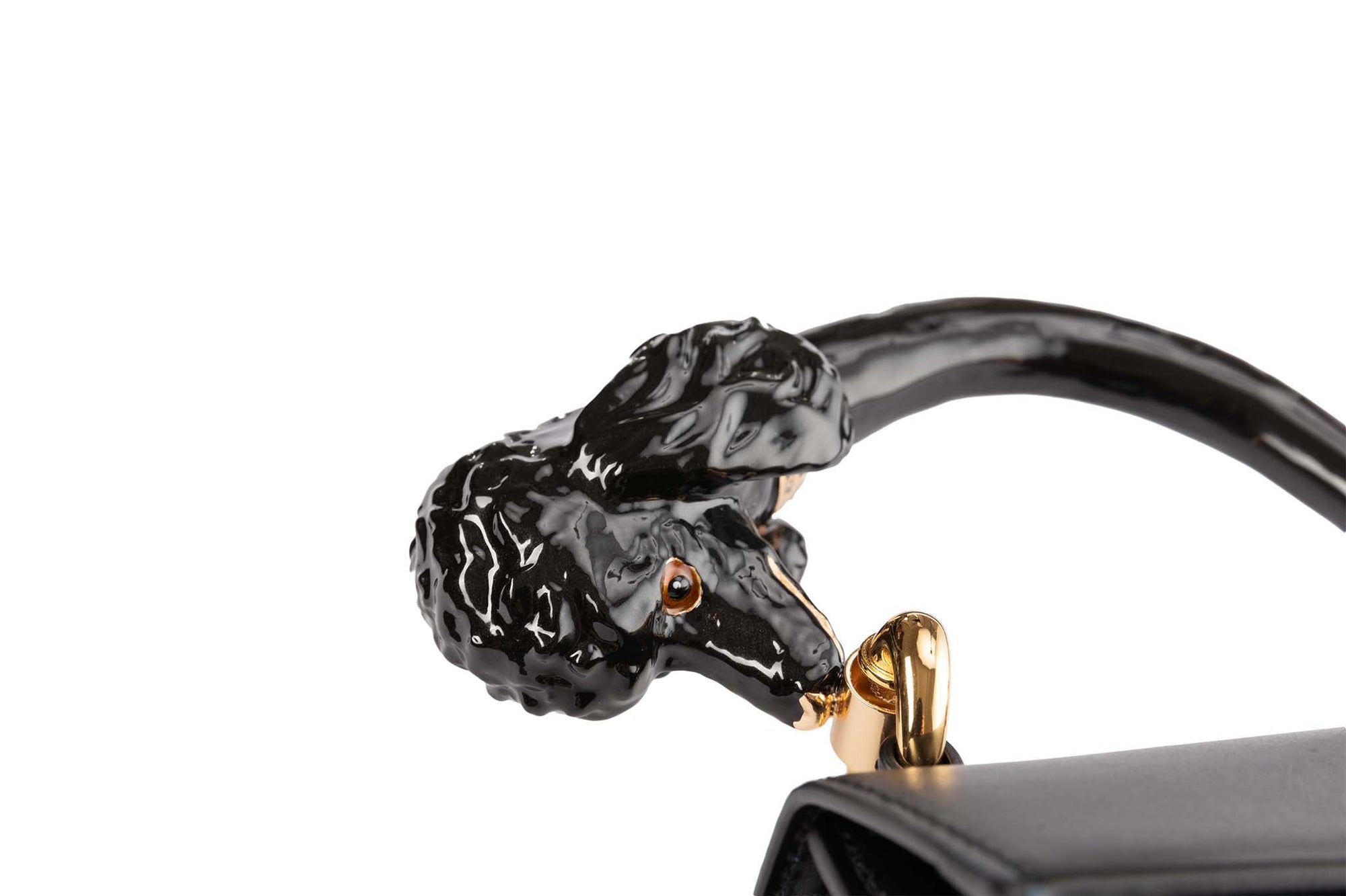 Allysa Payne The Gracie Poodle Handle Handbag