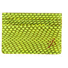 Neon Green Viper Snake Card Wallet