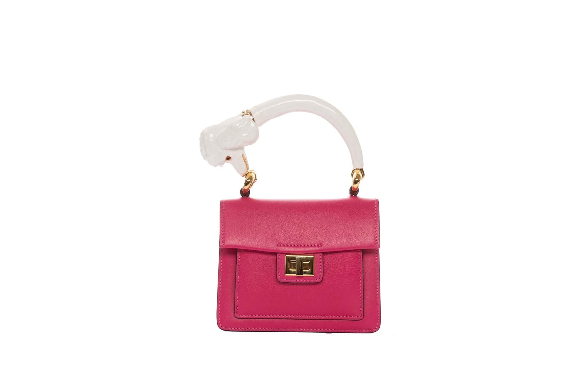 Allysa Payne The Beverly Poodle Handle Handbag