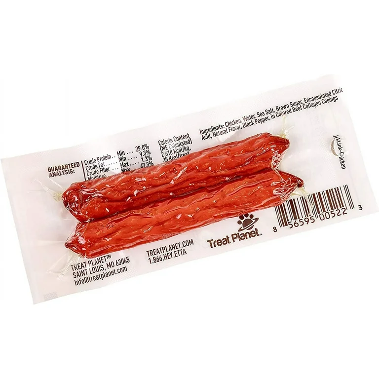 Etta Says Sausage Link Chicken Dog Treat (1.25oz) - HT Animal Supply