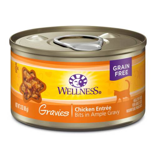 Wellness Complete Health Adult Gravies Chicken Entree Wet Cat Food (5.5oz)