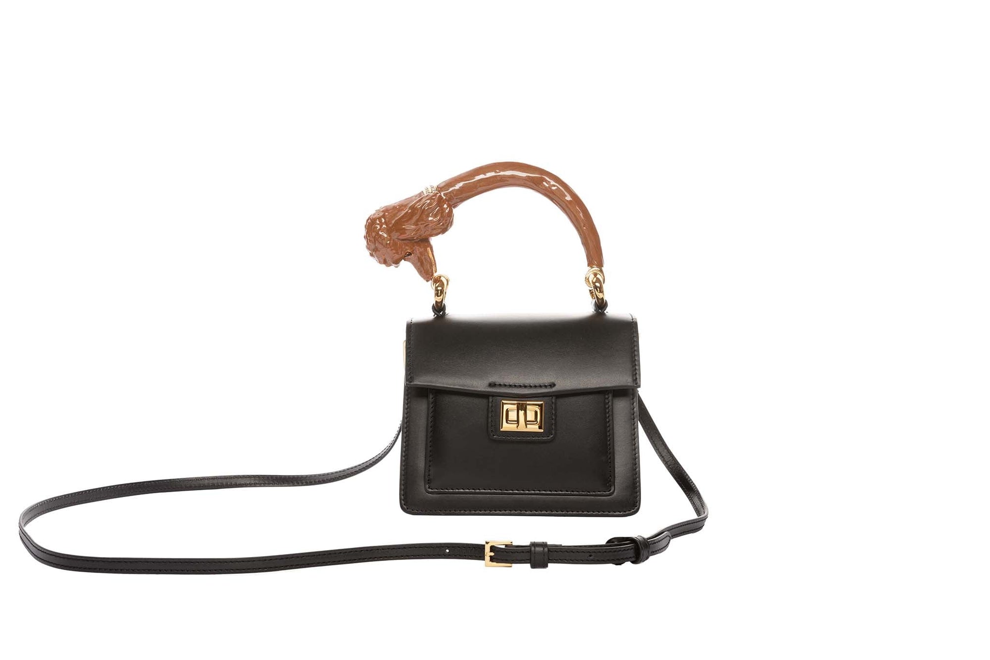 Allysa Payne The Bront Poodle Handle Handbag