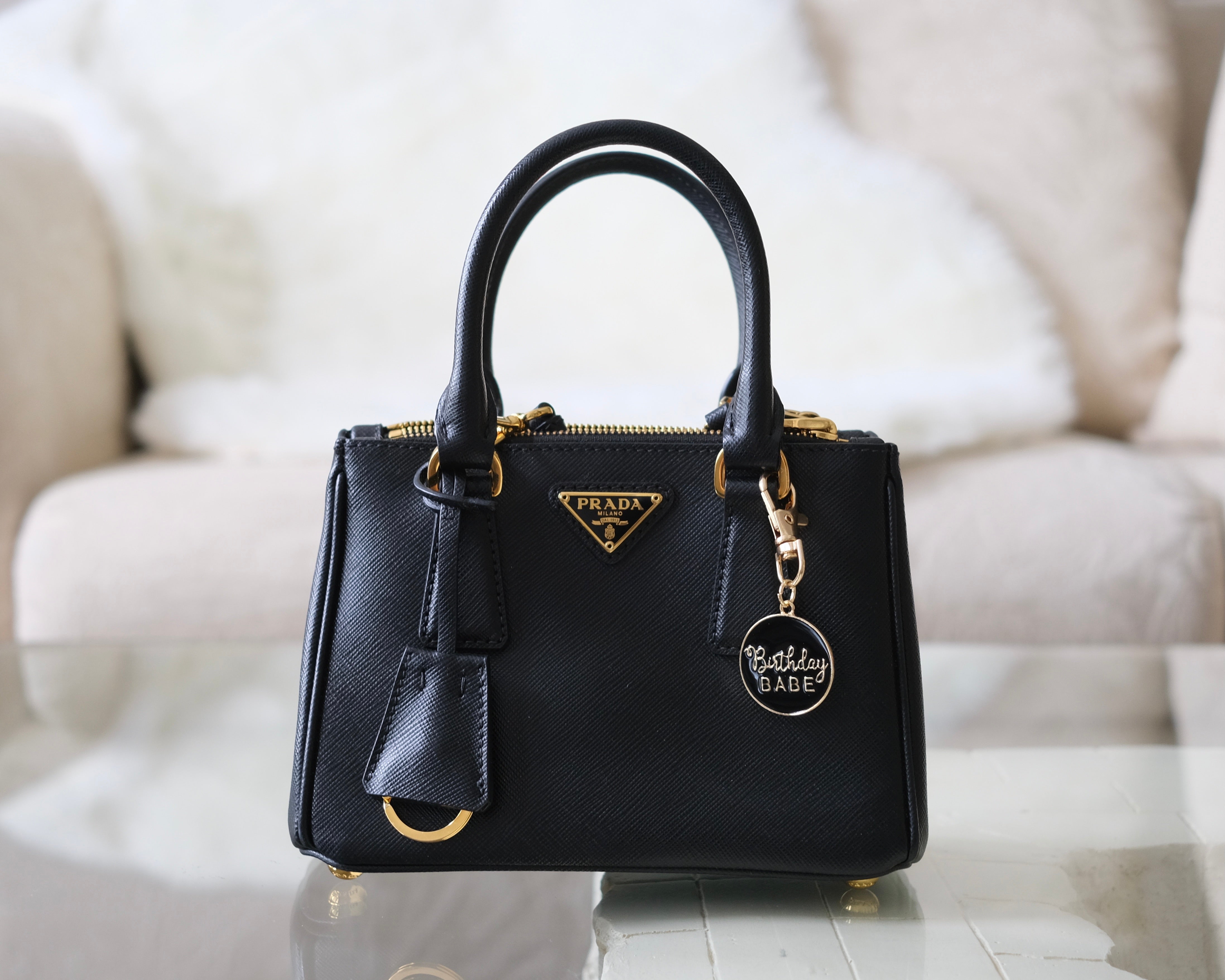 Charm: Birthday Charm (Black)