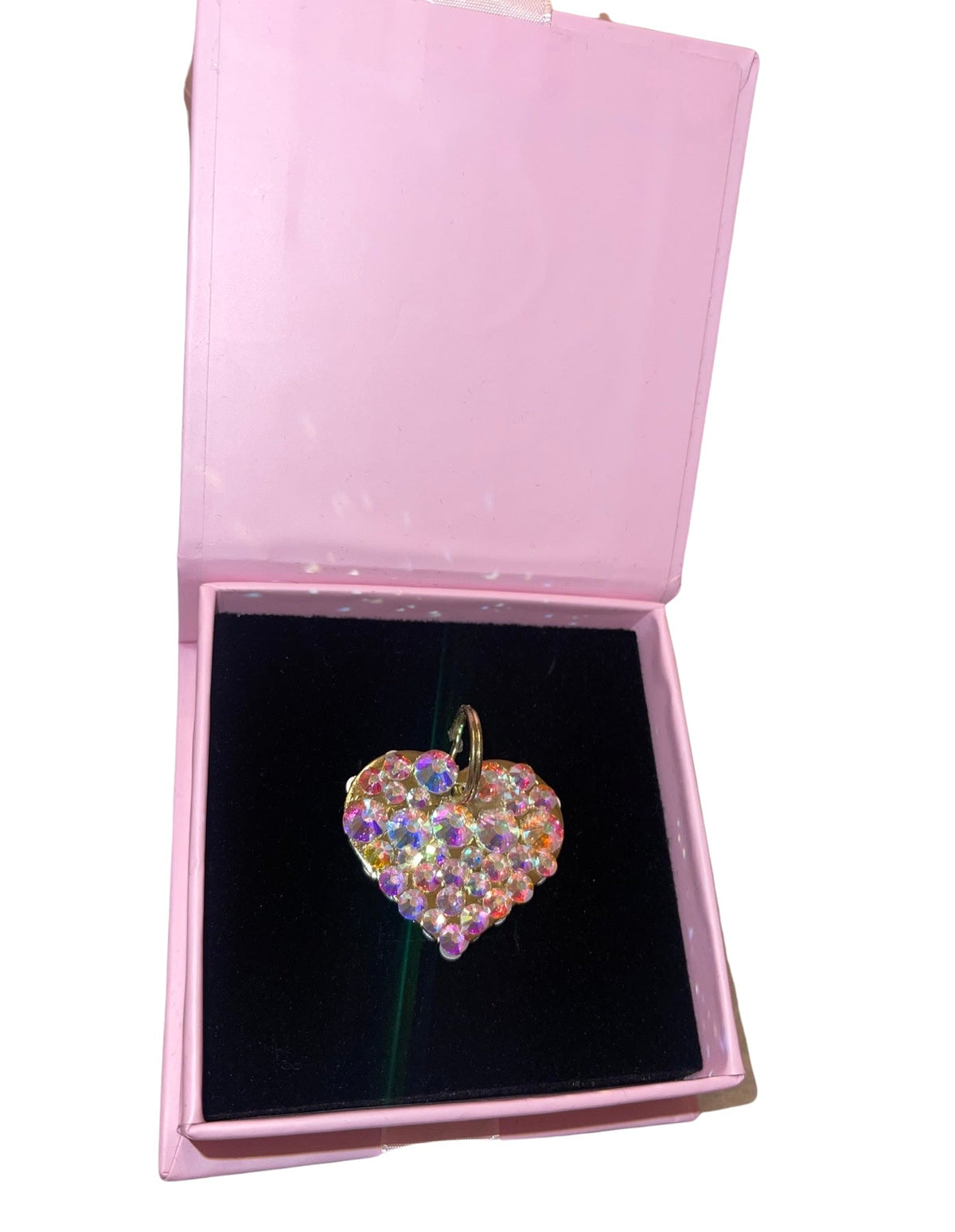 Allysa Payne Flat Swarovski Crystal Charm