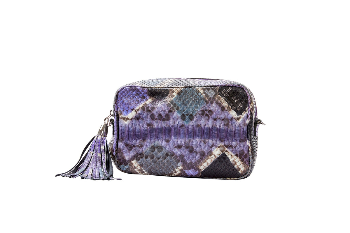 Allysa Payne Python Clutch Bag