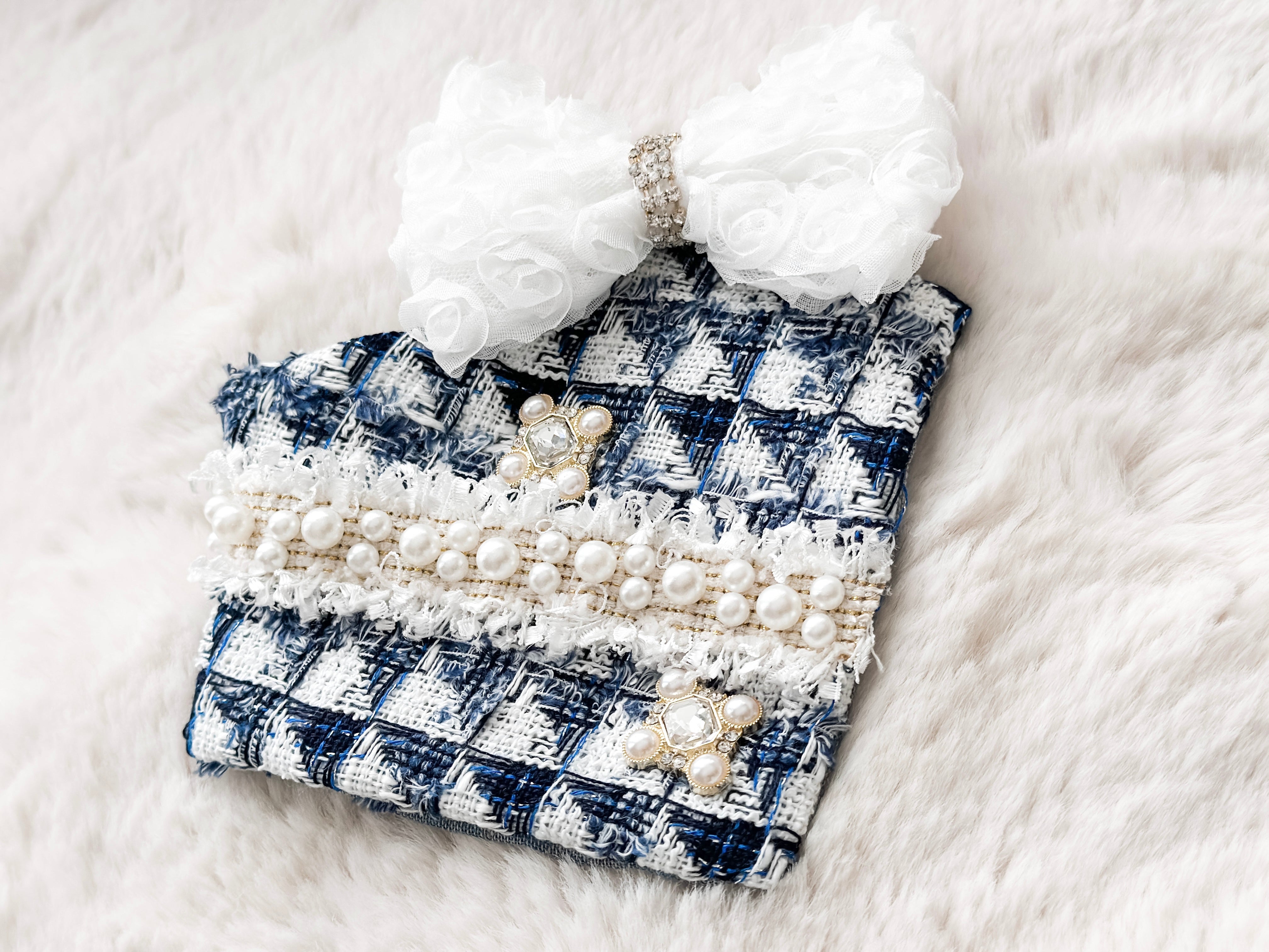 Barkie Collection: Bayside Blues Bandana