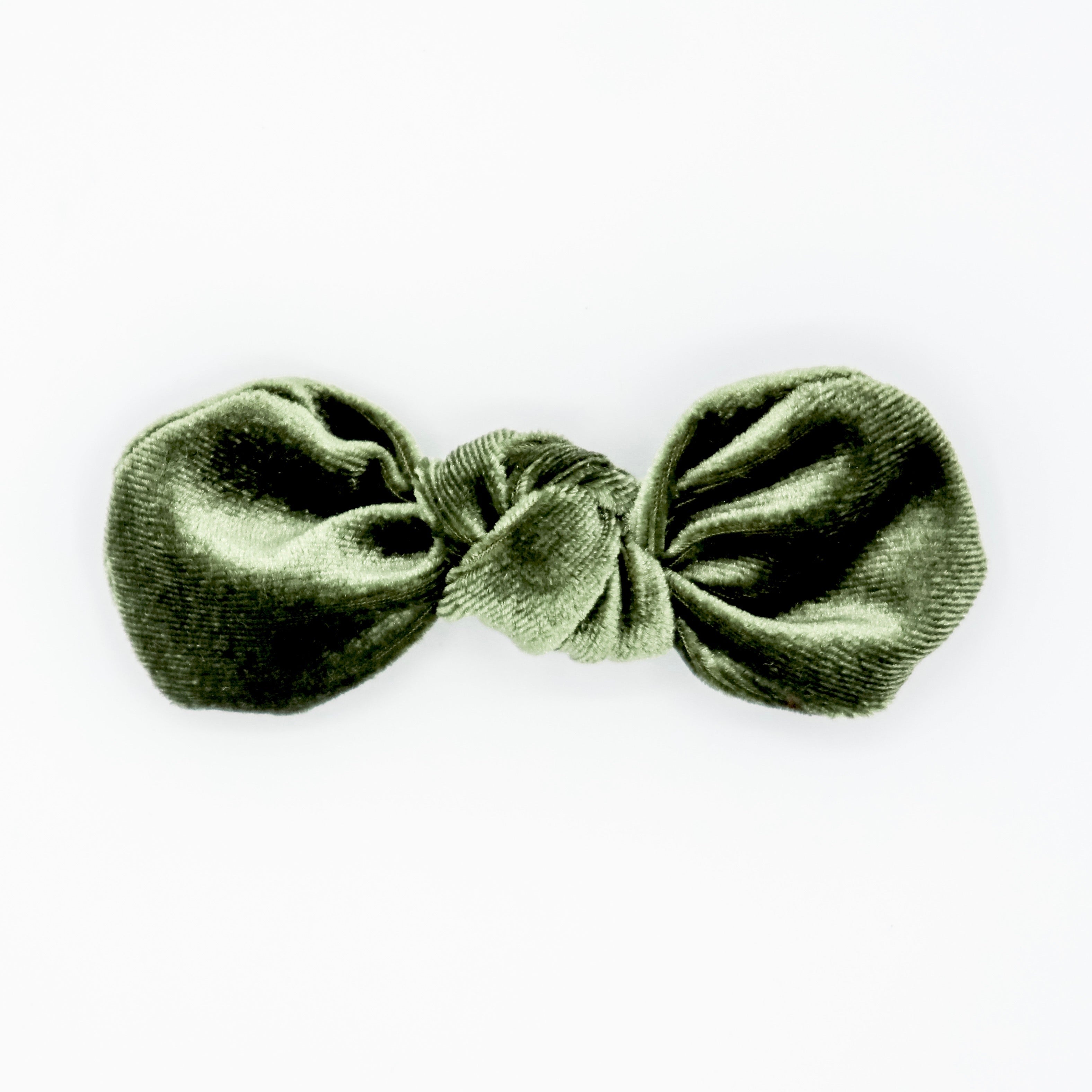 Velvet Bow: Sage