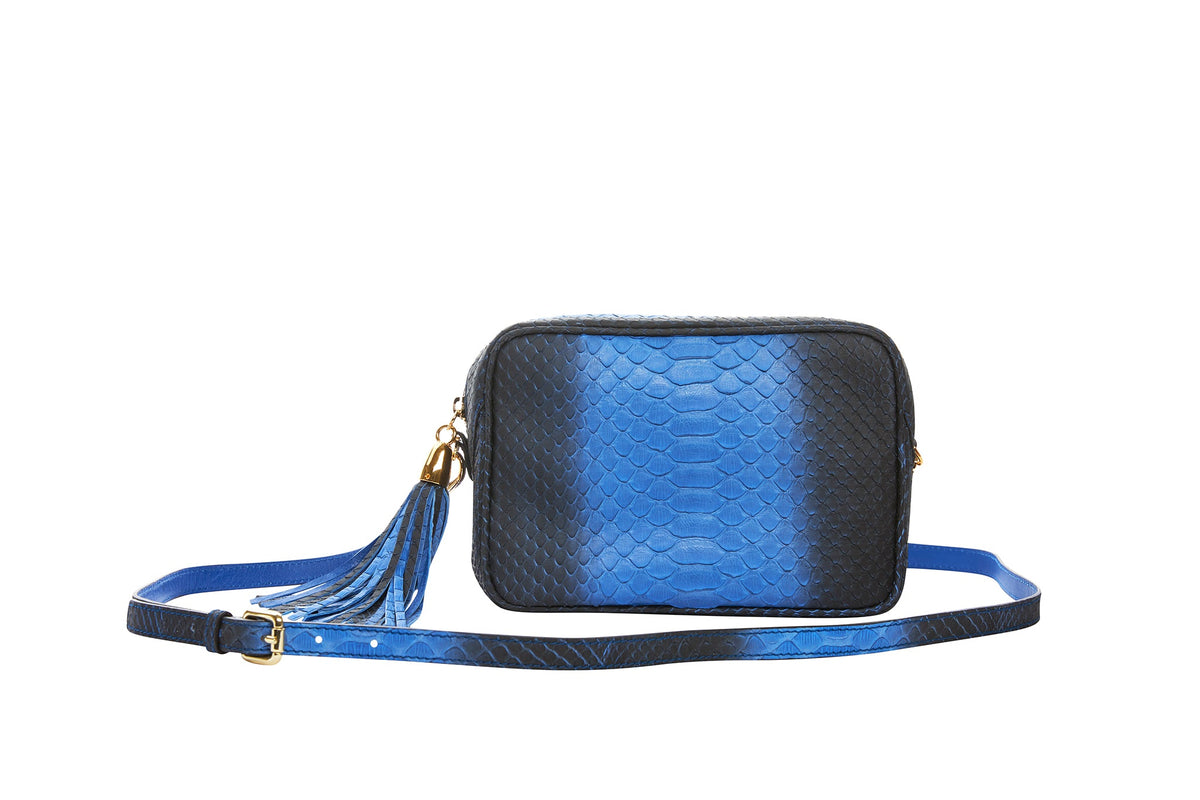 Allysa Payne Python Clutch Bag