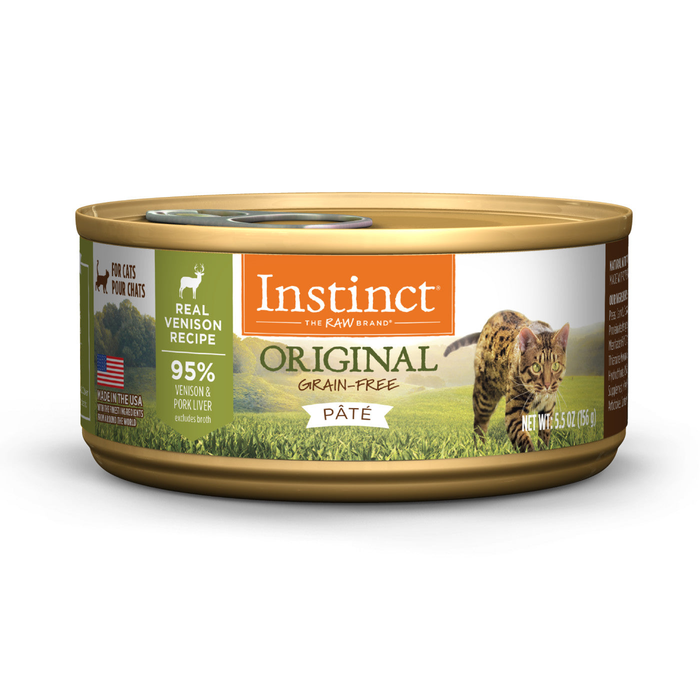 Instinct Original Adult Venison Wet Cat Food (5.5oz)