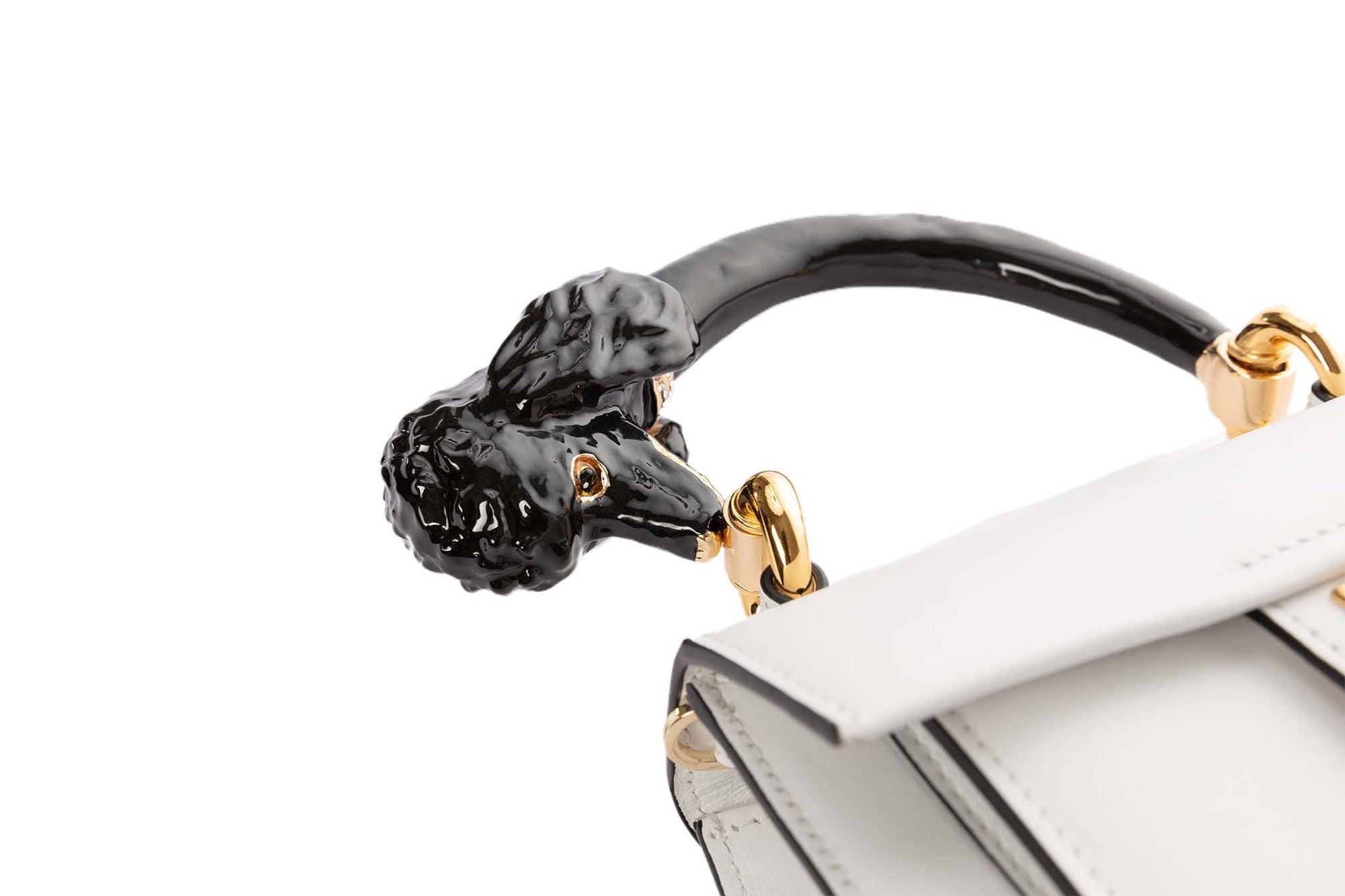 Allysa Payne The Bel Air Poodle Handle Handbag