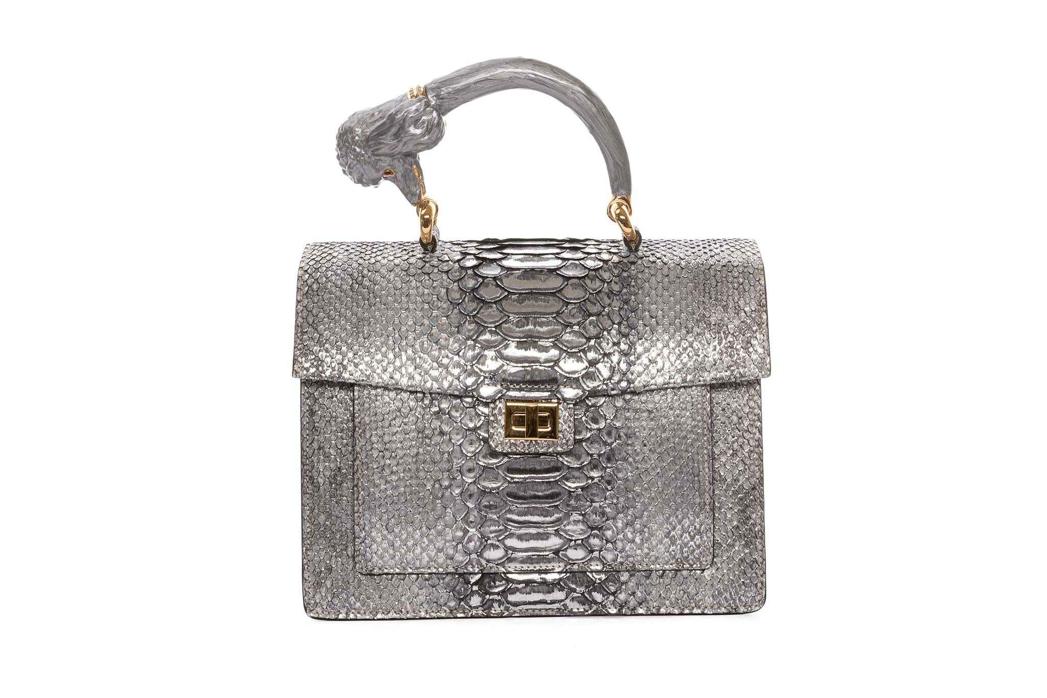 Allysa Payne The Sterling & Grayson Poodle Handle Handbag