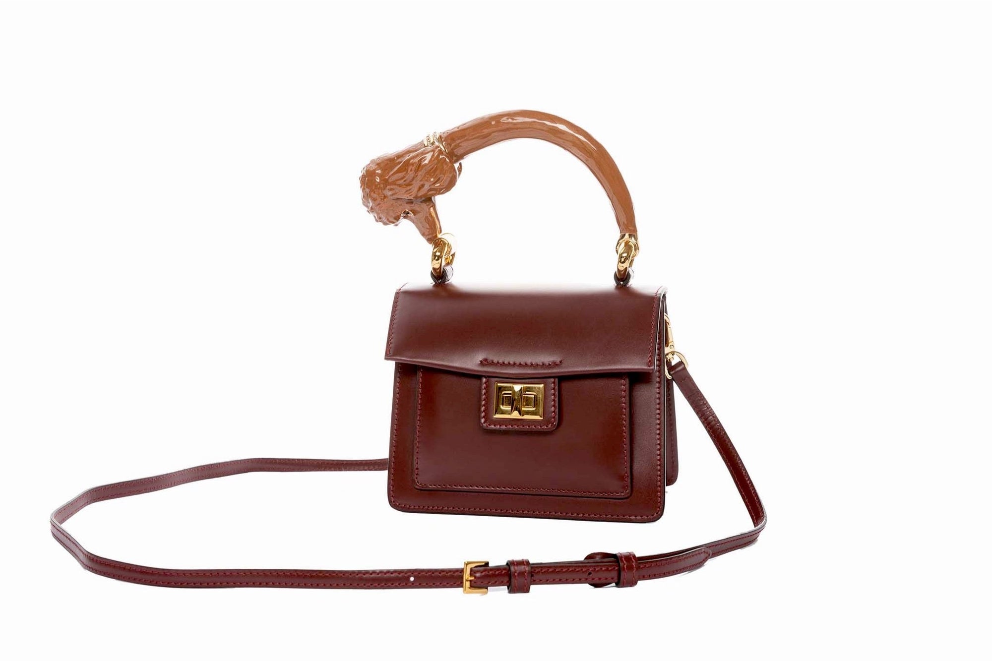 Allysa Payne The Melrose Poodle Handle Handbag