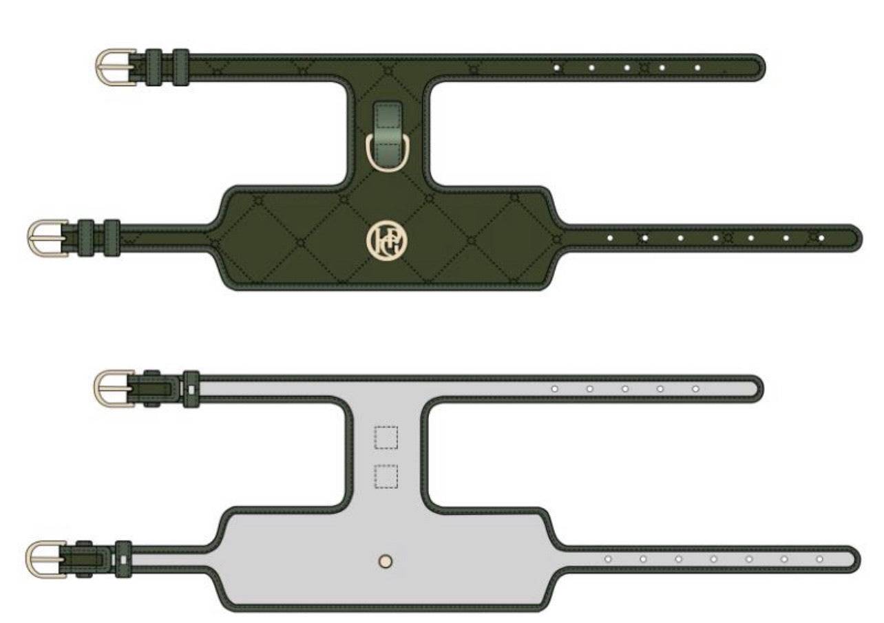 The Khaki Dog Harness