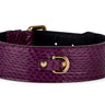 Eggplant Purple Snake Classic Collar