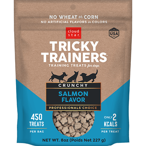 Tricky Trainers Crunchy Salmon Dog Treats (8oz)