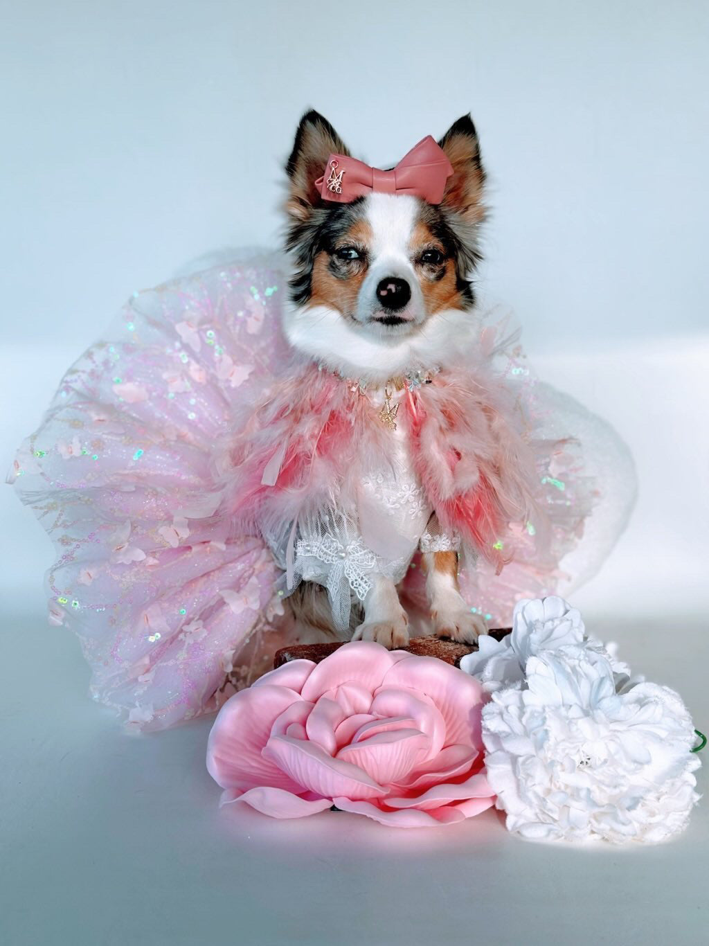 Leather Twist Bow: Glowing