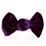 Velvet Knot Bow: Wine