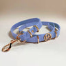 Leather Dog Lead (only) - Lilac