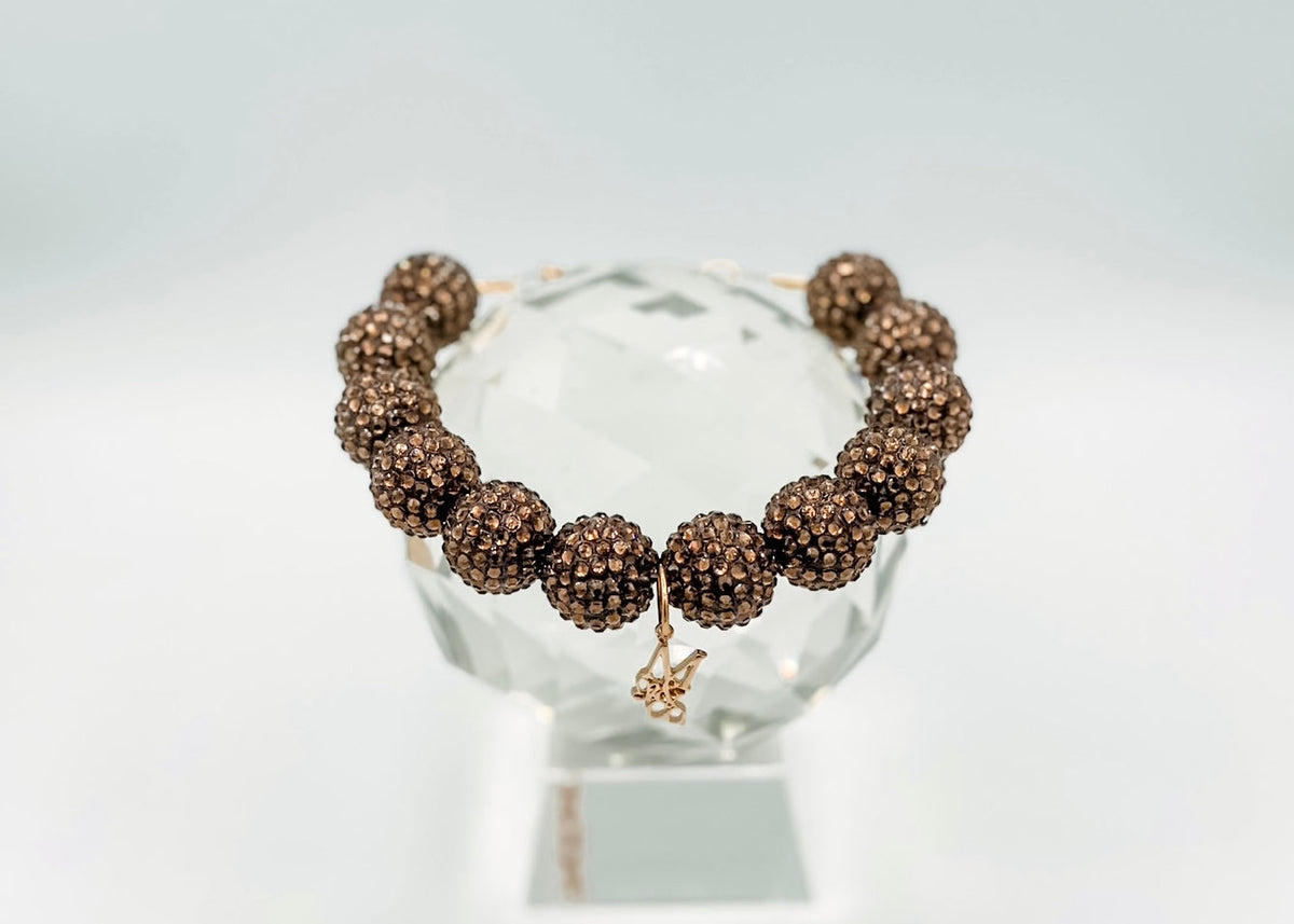 Necklace: Chocolate Sparkles