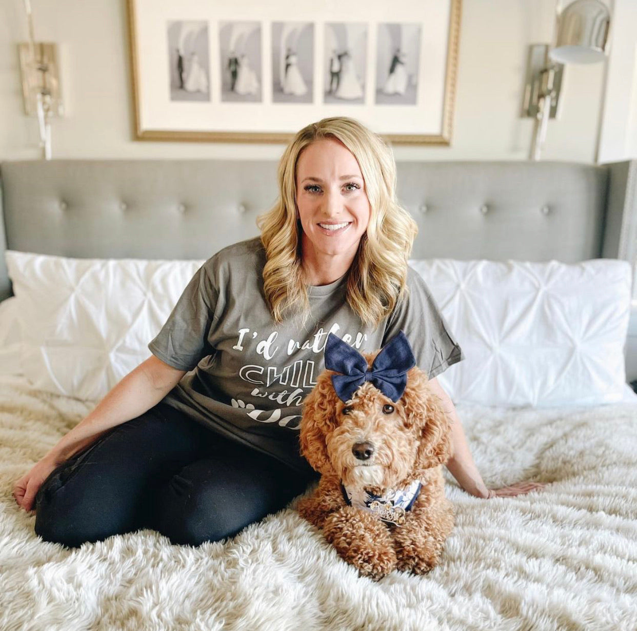 T-Shirt: My Dog in Grey