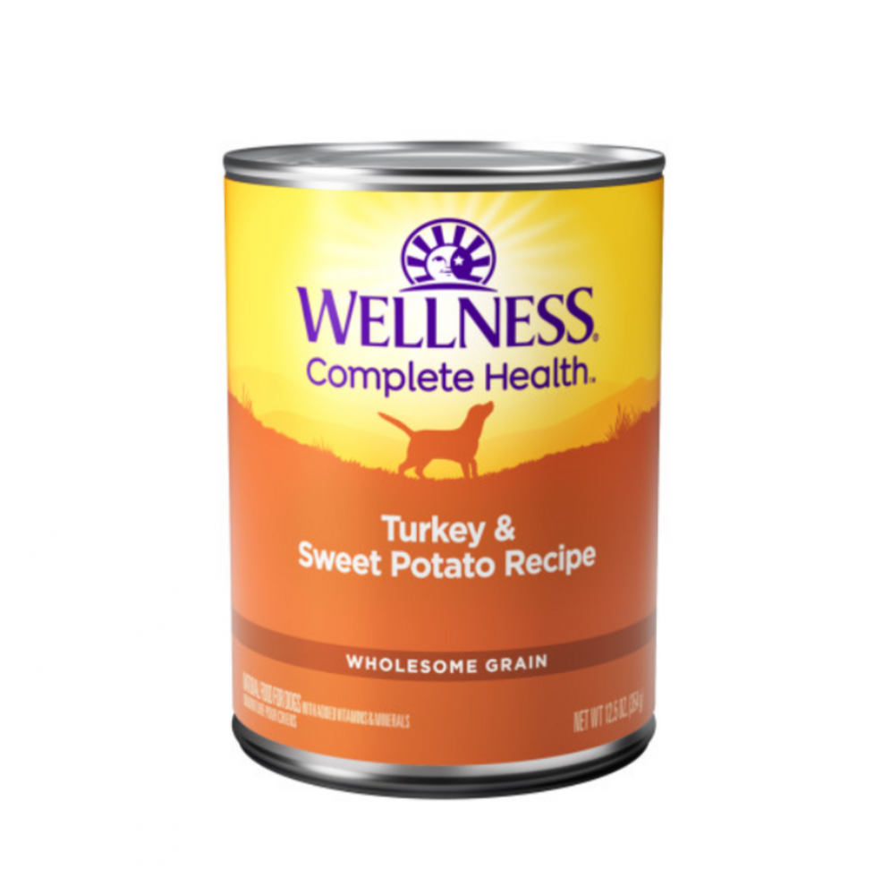 Wellness Adult Turkey and Sweet Potato Wet Dog Food (12.5oz)