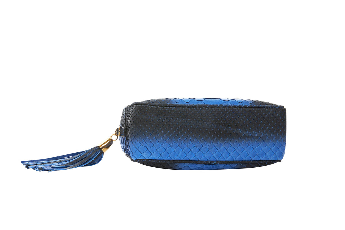 Allysa Payne Python Clutch Bag