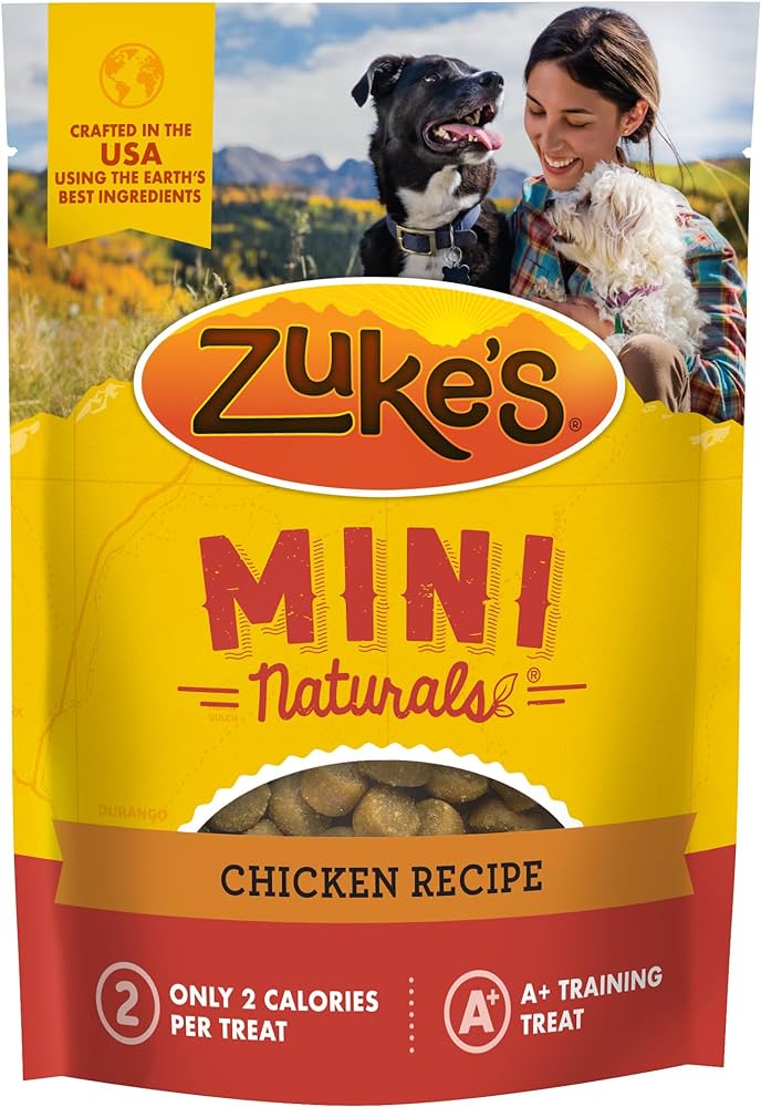 Zukes Adult Mini Naturals Chicken Dog Treats