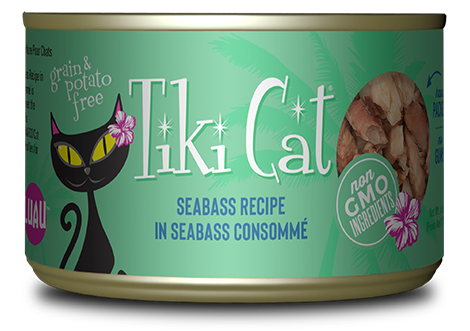 Tikicat All Life Stages OahuLuau Seabass (2.8oz)