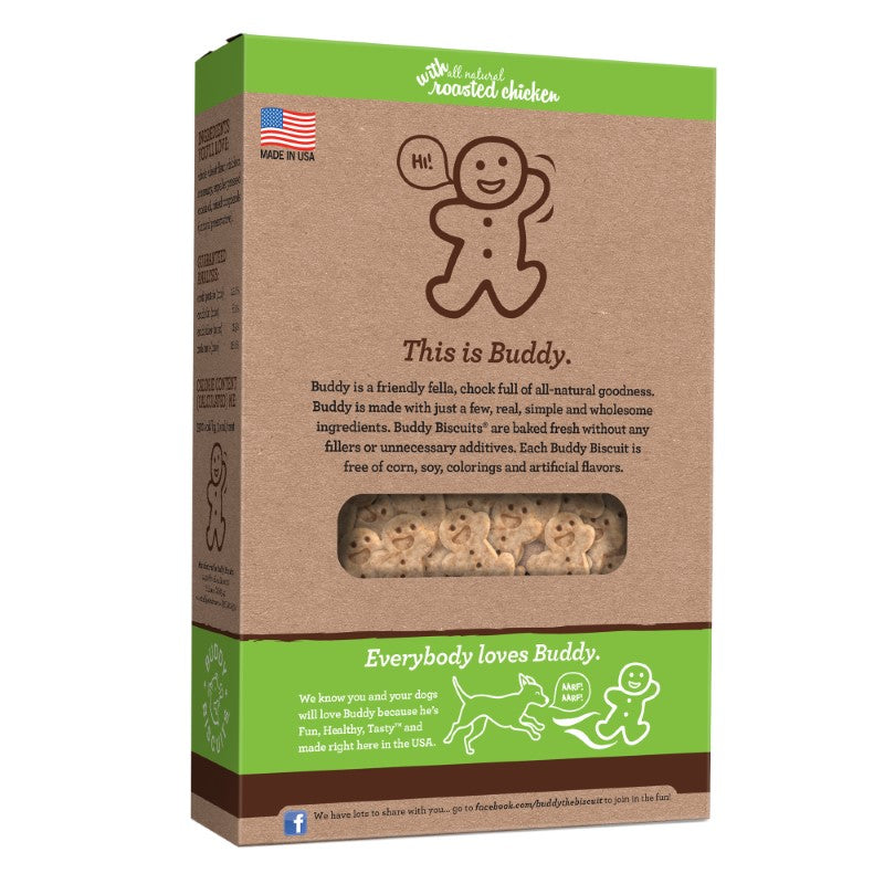Buddy Biscuits Crunchy Teeny Chicken Dog Treats (8oz) - HT Animal Supply