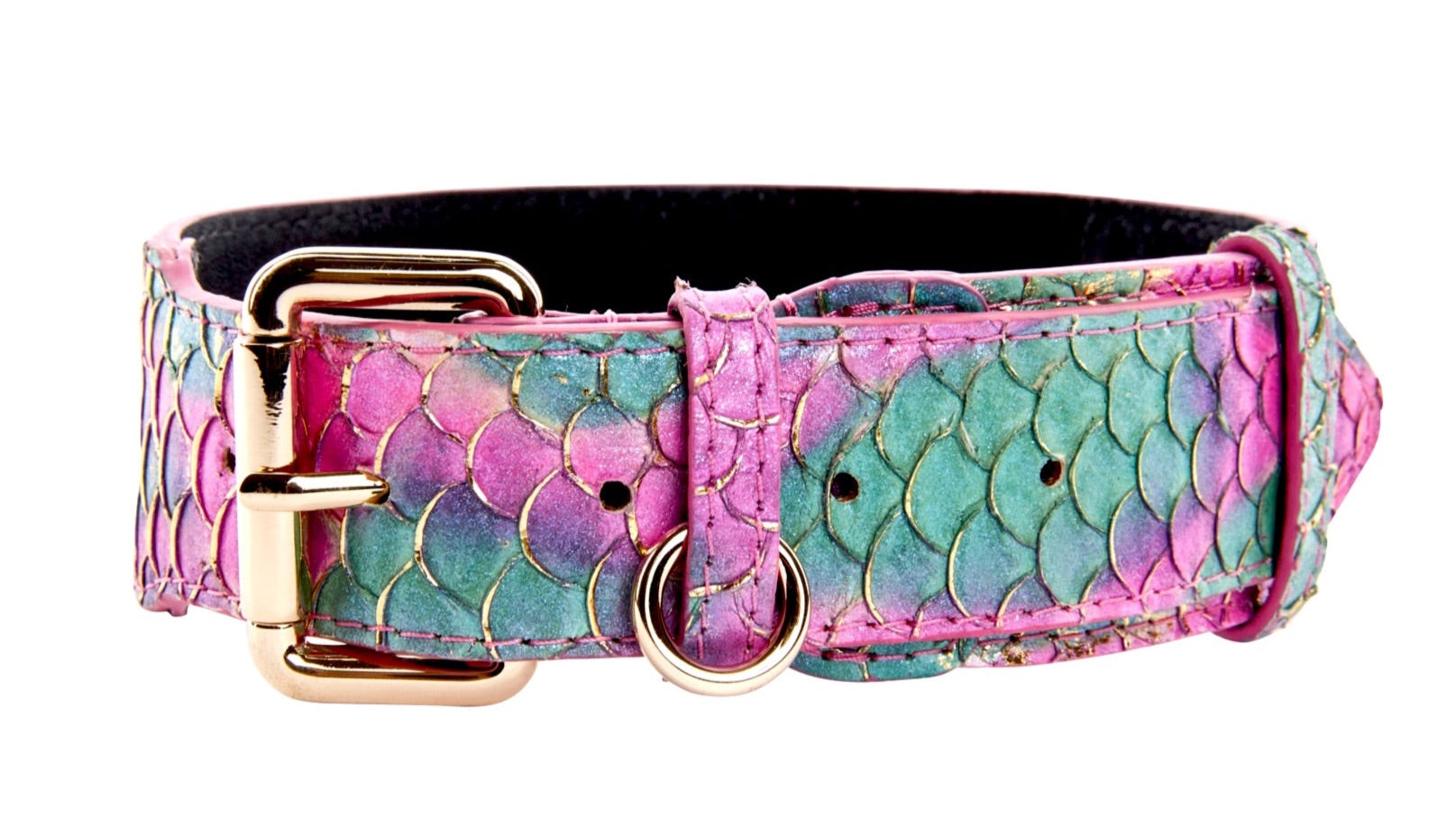 Mermaid Collection. Stunning Custom Colored Tilapia With Gold Classic Hardware