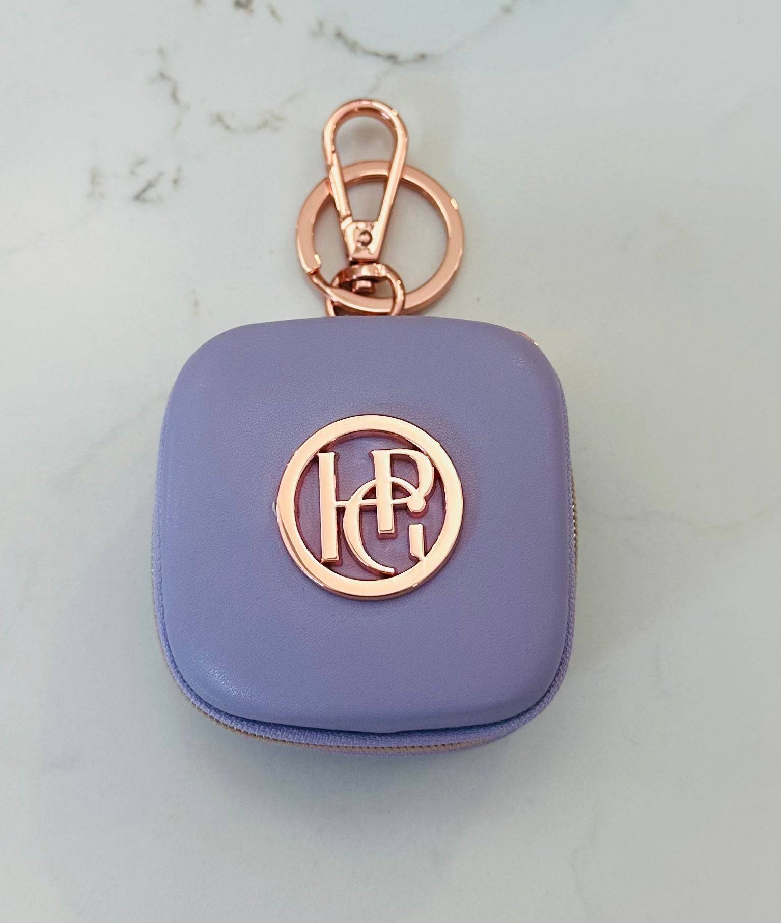 Designer Waste Bag/Treat Bag - Lilac/Rose Gold