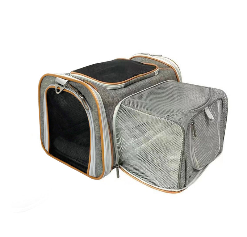 Mr. Peanuts Platinum Series Expandable Pet Carrier 