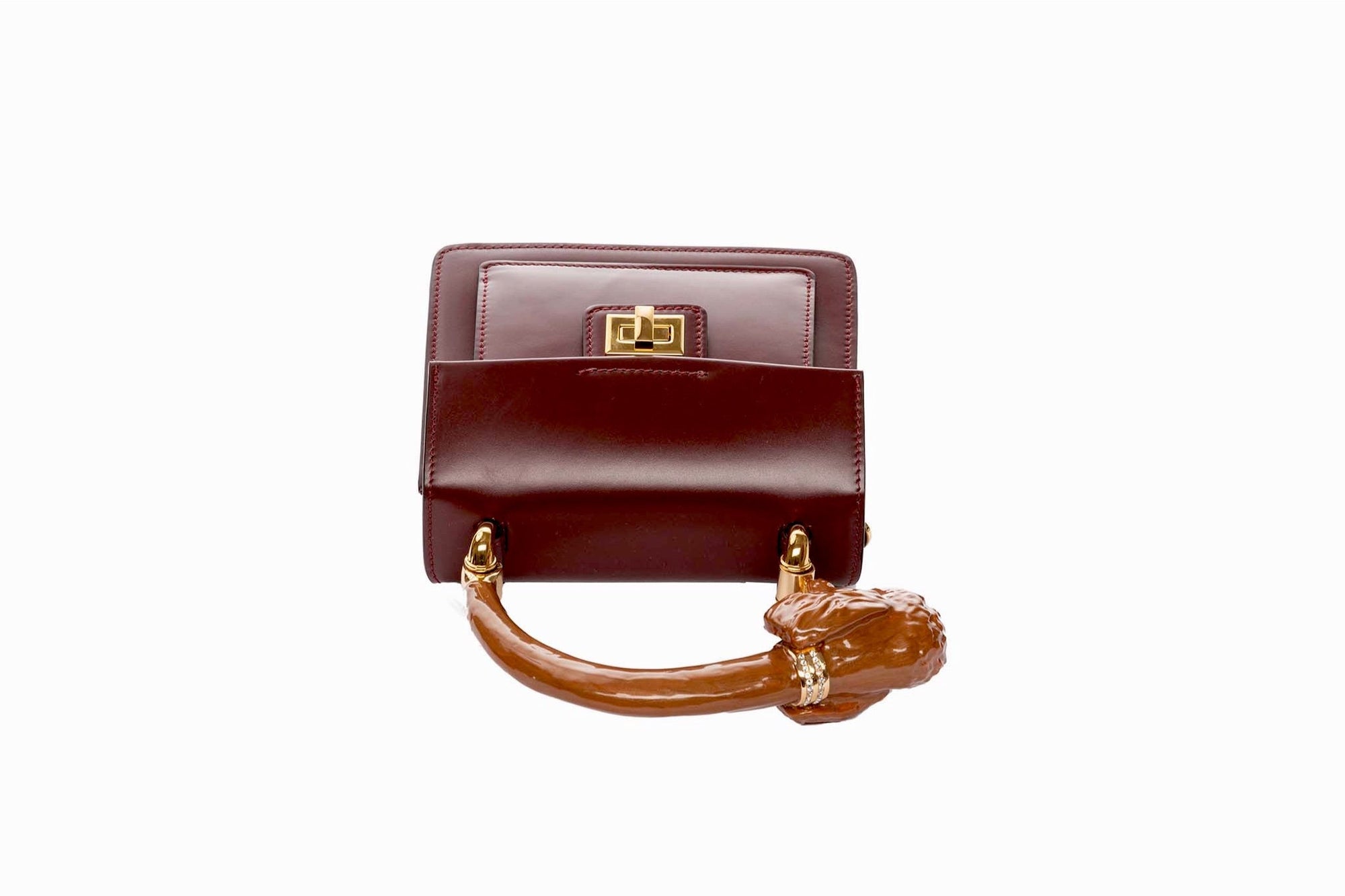 Allysa Payne The Melrose Poodle Handle Handbag