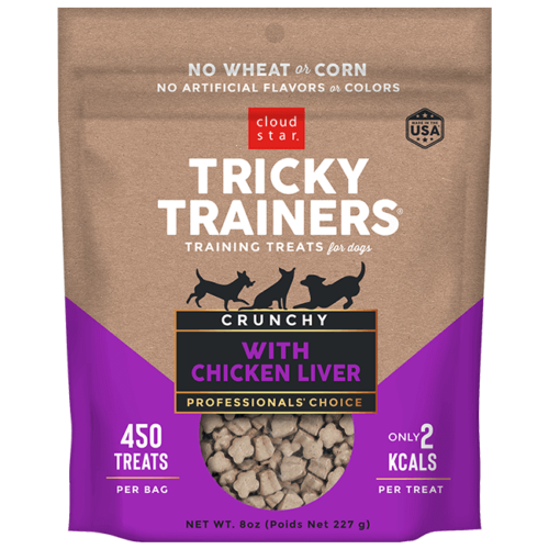 Tricky Trainers Crunchy Liver Dog Treats (8oz)