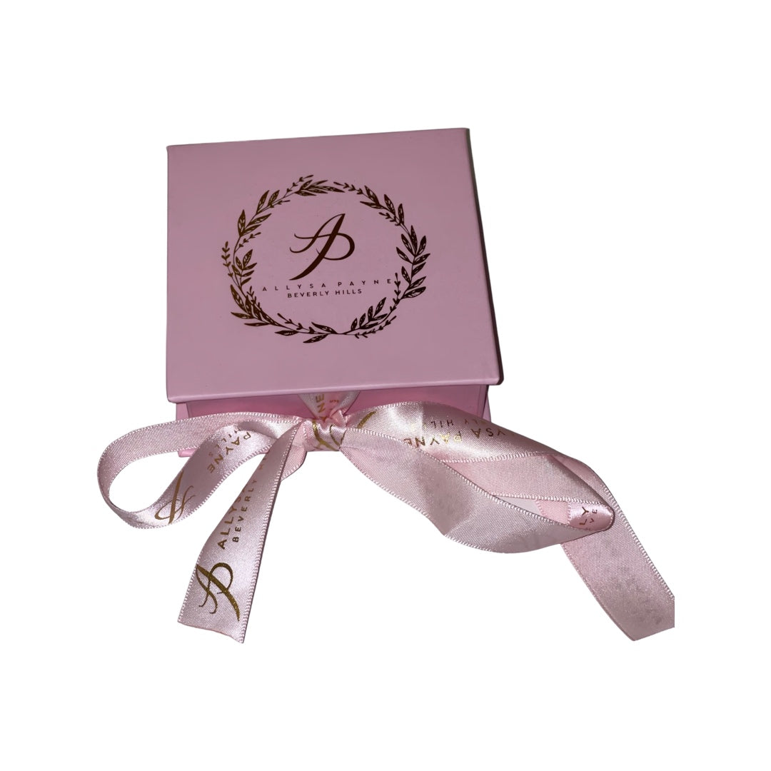 Flat Swarovski Crystal Charm