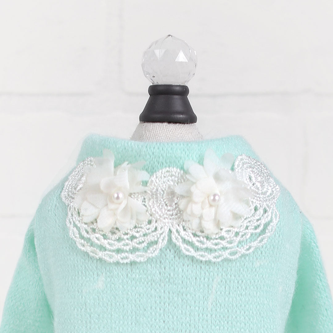 Hello Doggie Sweet Magnolia Pink Dog Sweater