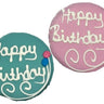 Happy Birthday Round Cookie