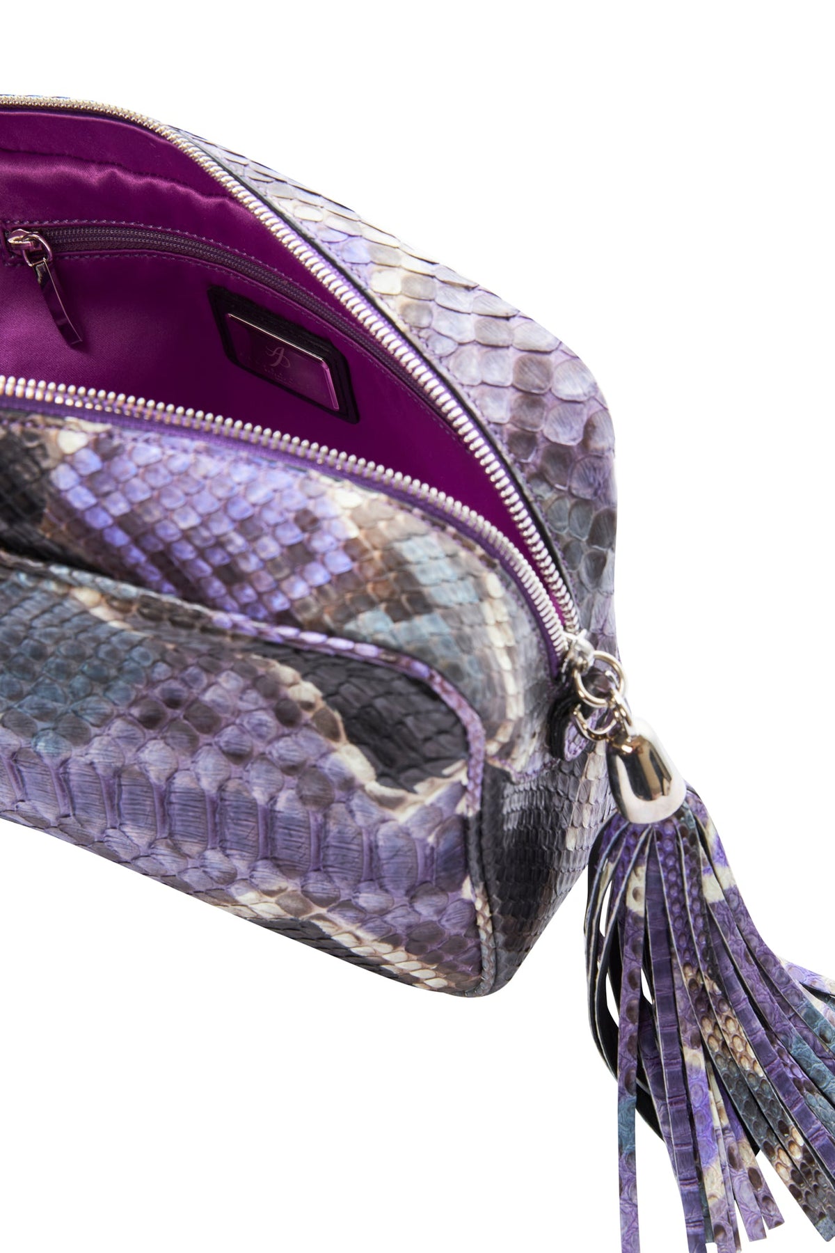 Allysa Payne Python Clutch Bag