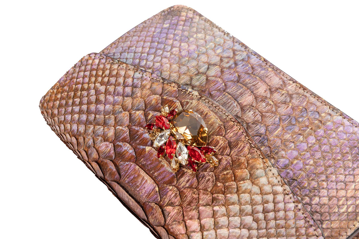 Allysa Payne Iridescent Clutch