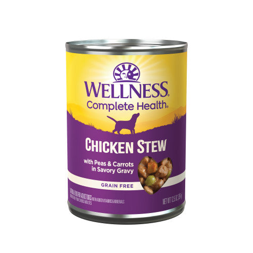 Wellness Adult Chicken Stew Wet Dog Food (12.5oz)