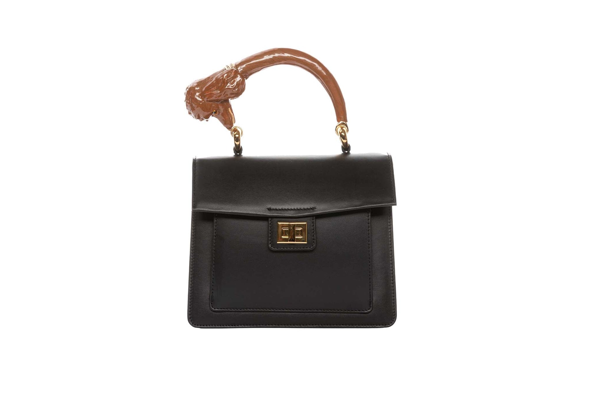 Allysa Payne The Bront Poodle Handle Handbag