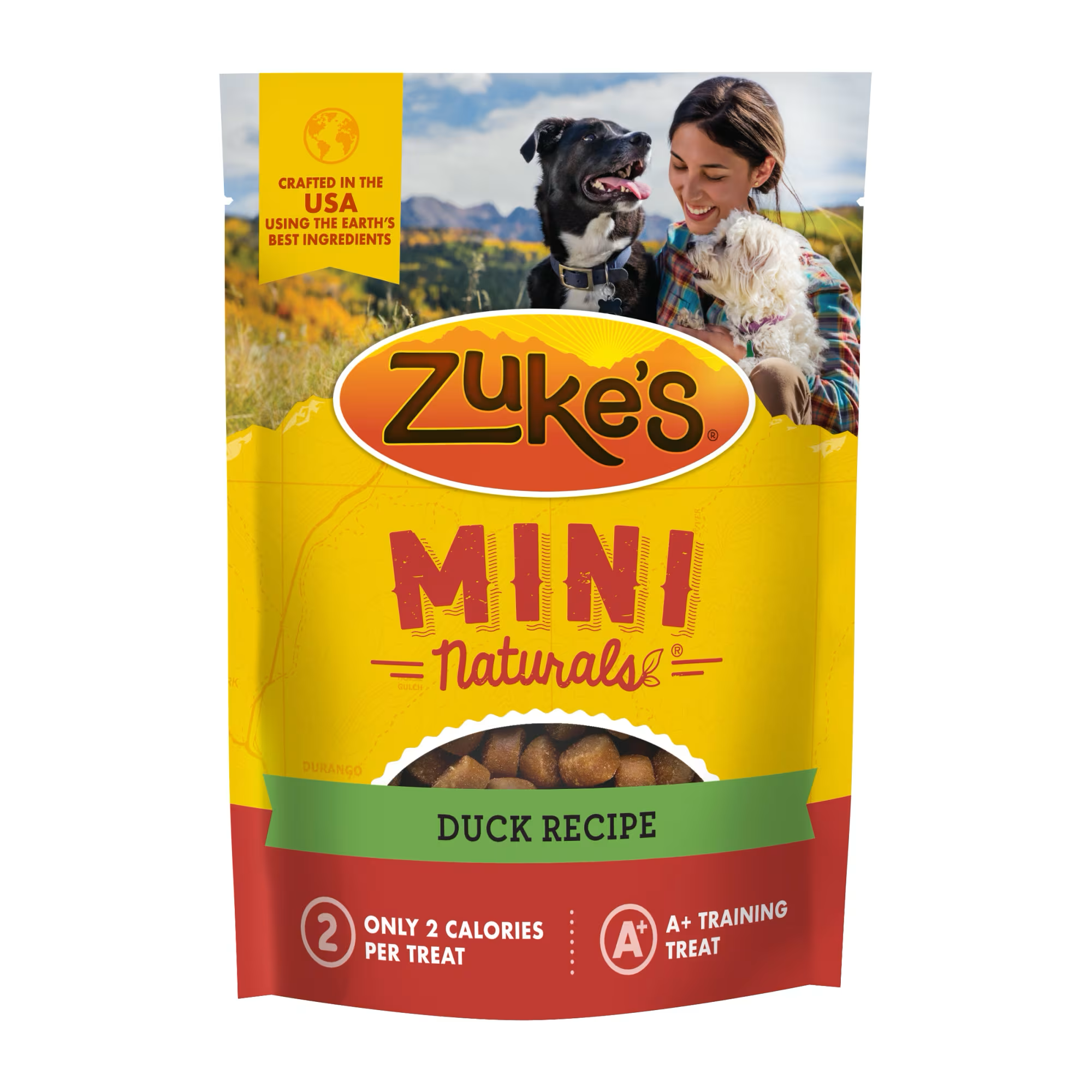 Zukes Adult Mini Naturals Duck Dog Treats (6oz)