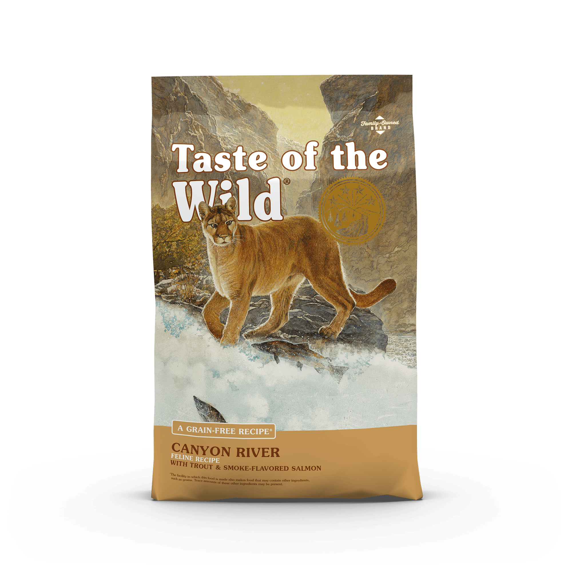 Taste of the Wild Adult Canyon River Trout and Salmon Feline Food (5lb)