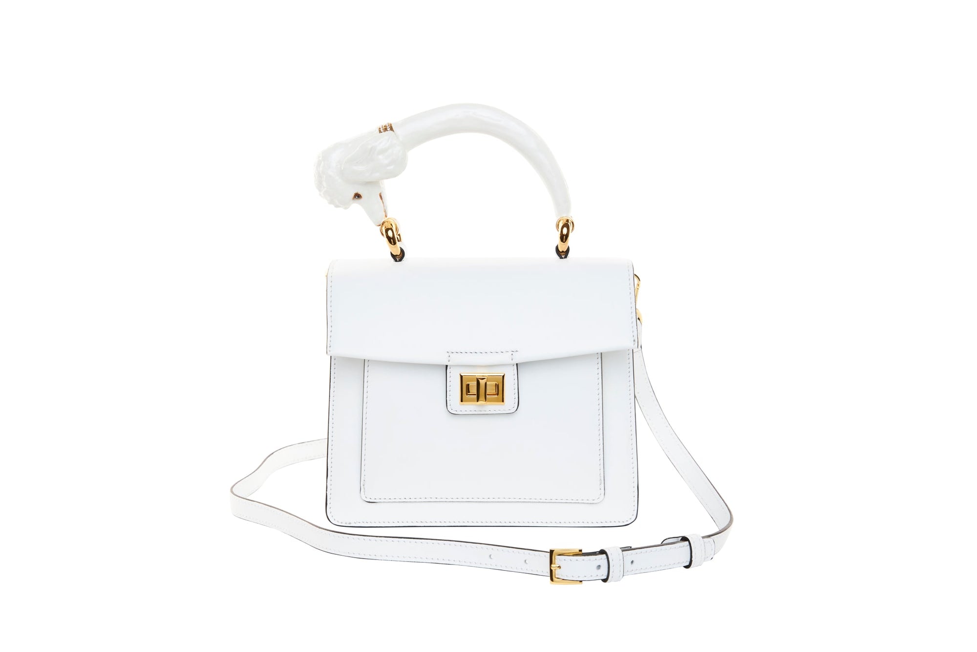 Allysa Payne The Sebastian Poodle Handle Handbag