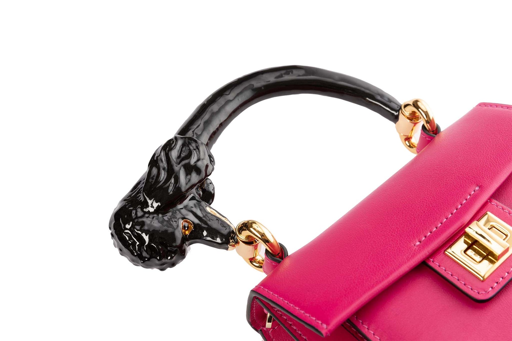 Allysa Payne The Hollywood Poodle Handle Handbag