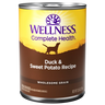 Wellness Adult Duck and Sweet Potato Wet Dog Food (12.5oz)